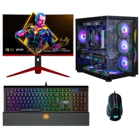 Resim Dragos DRX6130 Ryzen 7 5700X 32GB 1tb M.2 Nvme SSD 8gb RTX4060 27 Inç 240Hz Curved Freedos Oyuncu Bilgisayarı 