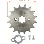 Resim Cloudstore 428 Zincir 20mm Delik 16 Diş Off Road Motor Ön Aksesuar Dişlisi 
