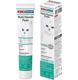 Resim Kiki Excellent Bağışıklık Sistemi Destekleyici Kedi Multi Vitamin Malt Macunu 100 Gr 