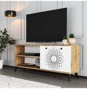 Resim Moxen Mobilya TY4 Desenli Raflı Tv Ünitesi 