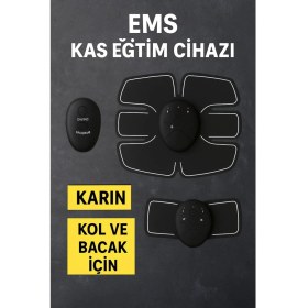 Resim Ems Titreşimli Spor Cihazı Kas Geliştirme ve Yakma 2025 Seri Orijinal 
