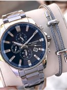 Resim Lee Cooper İtalyan Tasarım Bileklik Hediyeli 2 Yıl Garantili 5 Atm Erkek Kol Saati Elc.08327.370 Gümüş 