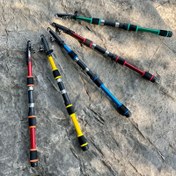 Resim 5 Bölmeli/Teleskopik EVA Saplı Olta Kamışı - Hızlı Geri Çekmeli, Hafif Orta Güçlü Tatlısu/Tuzlu Su İçin, Spinning/Jigging, Kompakt Seyahat - Yeni Başlayanlar ve Profesyoneller İçin İdeal, Cam Lif Yapılı Olta Kamışı ve Makara Seti, Noel için En İyi Seçim, Şükran Günü Hediyesi 