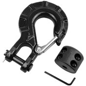 Resim Willowhaven Black 1 Adet Sert Çelik Vinç Kancası 38000 Lb Kapasite Çekiş Donanımı 