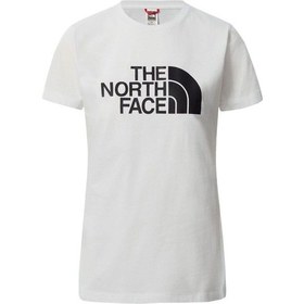 Resim The North Face Kadın Tişört S/S Easy Tee-22828 Beyaz 