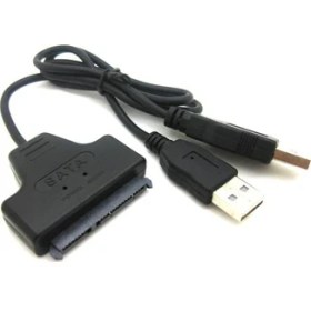 Resim Platoon PLS-007 USB 2.0 To Sata 7+15 22 Pin 2, 5" HDD Kablo 