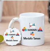 Resim Ekonomist Kupa Bardak Ve Anahtarlık 