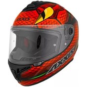 Resim Axxıs Draken S Nahesa A5 Kapalı Motosiklet Kaskı Mat Kırmızı 