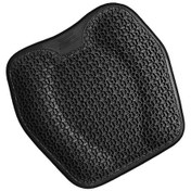 Resim Yunboo Siyah Jel Oturma Yastığı - 3d Arı Hücresi Desenli, Isıya Dayanıklı Tpr Materyal, Ofis/araba/konut İçin Ventile Edilmiş, Sıcak Günlerde Rahatlatıcı 