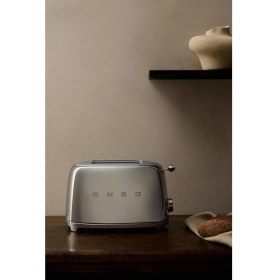 Resim Delixa TSF01SSEU Ekmek Kızartma Makinesi 2x2, Krom 