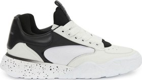 Resim Alexander McQueen Court Tech Leather Sneakers 