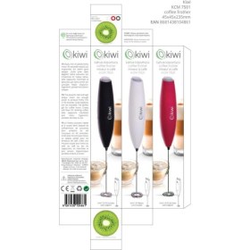 Resim Kahve ve Süt Köpürtme Makinesi, Beyaz, Pratik ve Şık Tasarım 