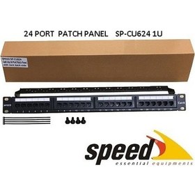 Resim Speed Sp-cu624 24 Port Utp Cat6 Patch Panel 