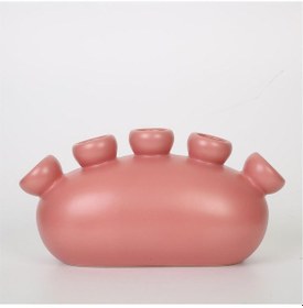 Resim Vitale Suncoral Kırmızı Vazo 30 13 13 Cm Ak.jl0022 Renkli 