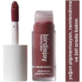 Resim Birdiejay Beauty Labs Color Crush Likit Allık- 104 Mob Wife 