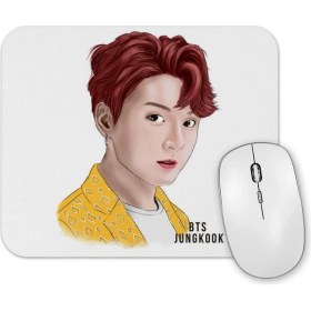 Resim Baskı Dükkanı Bts Jungkook 01 Mouse Pad 
