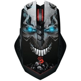 Resim A4 Tech Bloody R80 Ghost Şarjlı Optik 4000cpı Mouse Kablosuz (siyah) 