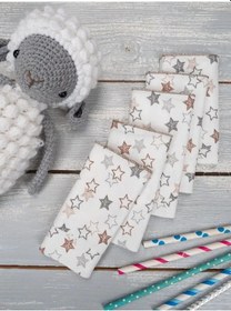 Resim Funecotex Yeni Doğanlar İçin Bebek Mendil Seti 5 Adet 137541294 Fildişi 