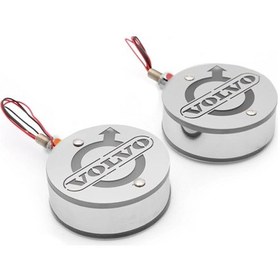 Resim VOLVO AYNA ALTI KÜPE KIRMIZI-BEYAZ TAKIM(SAĞ-SOL) LOGOLU ARMA 