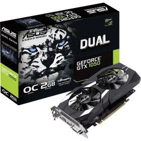 Resim Asus Nvidia GeForce GT1050 2GB 128Bit GDDR5 (DX12) PCI-E Ekran Kartı (DUAL-GTX1050-O2G-V2) 
