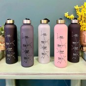 Resim Hediye Vakti H2o Buzlu Cam Matara 600 Ml 