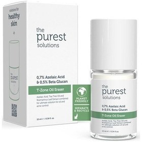 Resim The Purest Solutions T-Zone Oil Eraser 10 ML 