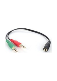 Resim Mikrofonlu Kulaklık Bağlantı Kablosu 