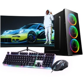 Resim I5 11400F 16GB 480SSD 4GB GTX1650 24" Monitörlü (Gaming SET) Rogame