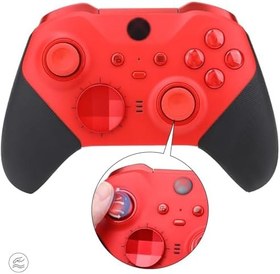 Resim VANPARK Xbox One Elite Serisi 2 Denetleyicisi için aksesuarlar (Model 1797), Metal Parmak Çubukları Yedek Parça Kitleri Xbox Elite Kablosuz Denetleyici Serisi 2 Çekirdek ile Uyumlu (Kırmızı) 