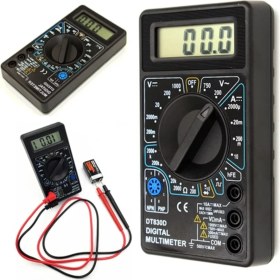 Resim DT-830D Multimetre Dijital Ölçü Aleti Avometre 