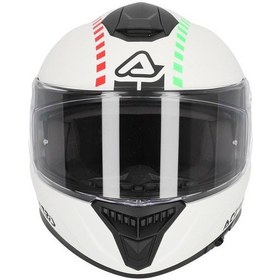 Resim Acerbis Krapon 22-06 Kask Beyaz Yeşil Beyaz - Yeşil 