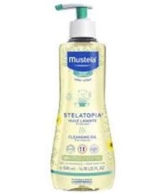 Resim Mustela Stelatopia Huile Lavante Cleansing Oil 500 Ml 
