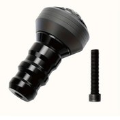 Resim Hightower Siyah M10 Motosiklet Çerçeve Koruması Düşme Önleyici Dayanıklı Alüminyum Alaşım Off-road 