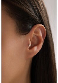 Resim Altın Taşlı Piercing 10610332 