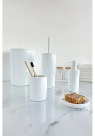 Resim Primanova Flores 5 Li Banyo Seti Beyaz M-sas17-01 Beyaz 