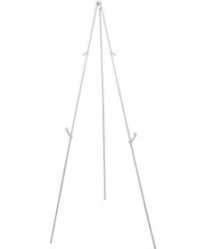 Resim Suntek Teleskopik Sergileme Şövalesi Katlanır Tripod Beyaz 