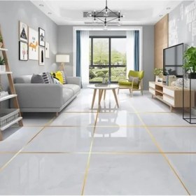 Resim 1 cm 50 Metre Gold Fayans Arası Şerit Bant 