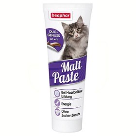 Resim Beaphar Duo Active Malt Tüy Yumağı Engelleyici Kedi Macunu 100 Gr 