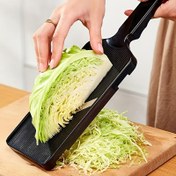 Resim 1 Adet Ağır Hizmet Tipi Metal Manuel Sebze Doğrayıcı Dilimleyici - Salatalar, Salatalık ve Patatesler için Çok Fonksiyonlu Lahana Rendesi - Yemek Hazırlama ve Salata Yapımı için Etkili Mutfak Aracı, Sebze Dilimleyici ve Doğrayıcı 