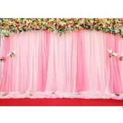 Resim Monyee 2.1x1.5m Poliester Fotoğraf Fon Perdesi - Düğün Temalı W Serisi 