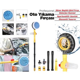 Resim Zrox Oto Yıkama Fırçası Mop Profesyonel 