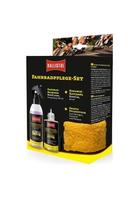Resim Ballistol Bisiklet Bakım Seti Köpük Temizleyici Seramik Zincir Yağı Mikrofiber Bez 