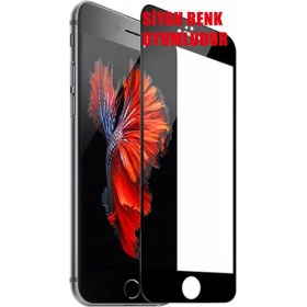 Resim Bzontech Apple iPhone 7 Plus Ekran Koruyucu 9d Tam Kaplayan Kavisli Iphone 7 Plus-Siyah 