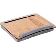 Resim -LS014 Minderli Laptop Sehpası (Meşe Gri) 