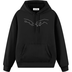 Resim Pet Friendly - Oversize Hoodie - SİYAH / L 