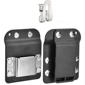 Resim Dofolink 304 Paslanmaz Çelikli Evrensel Alet Tutucu - Akülü Matkap, Darbe Matkap, Çivi, Metre Çevresi İçin Güvenli Kanca Tasarımı 