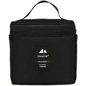 Resim Baharat Şişesi Seti Saklama Çantası Taşınabilir Kamp Baharat Dağıtıcı Seti Black Only Bag Germany Siyah 