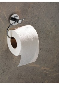 Resim Yapışkanlı Tuvalet Kağıtlığı Wc Kağıtlık Tuvalet Kağıdı Askısı Krom S-107 