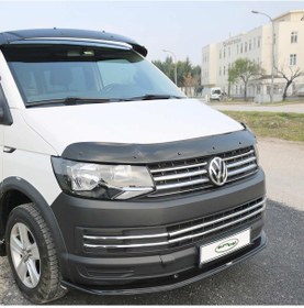 Resim Volkswagen T6 Transporter Ön Kaput Koruma Rüzgarlığı 3Mm Akrilik 
