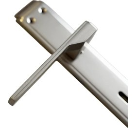 Resim Erkul Alüminyum Inox Oda Kapı Kolu, Modern ve Dayanıklı Kapı Kolu (480-02-ODA-IN) 